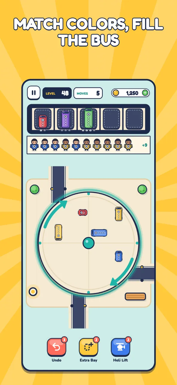 Bus Spin matching passengers to buses
