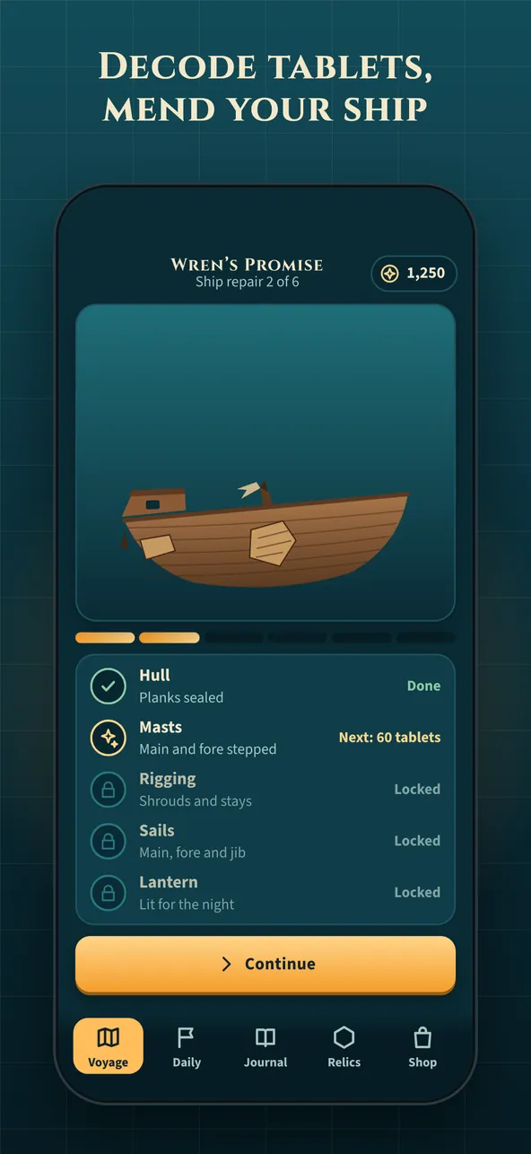 Cipher Isles ship repair view