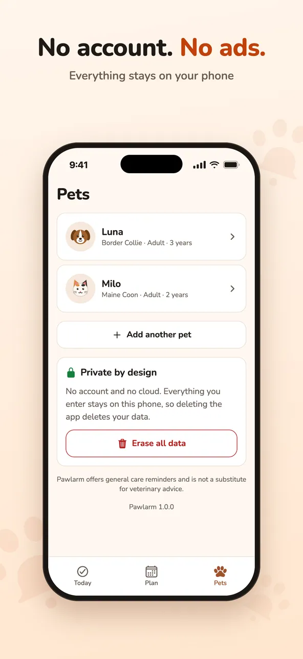 Pawlarm privacy screen